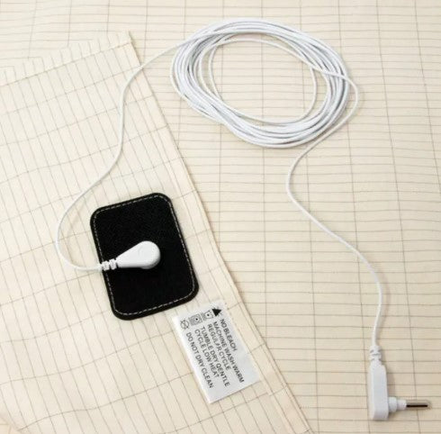 Grounding Bed Sheet — Silver Fiber, Antibacterial & Anti-Static