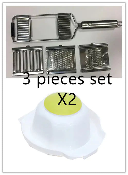 Stainless Steel Box Grater Set