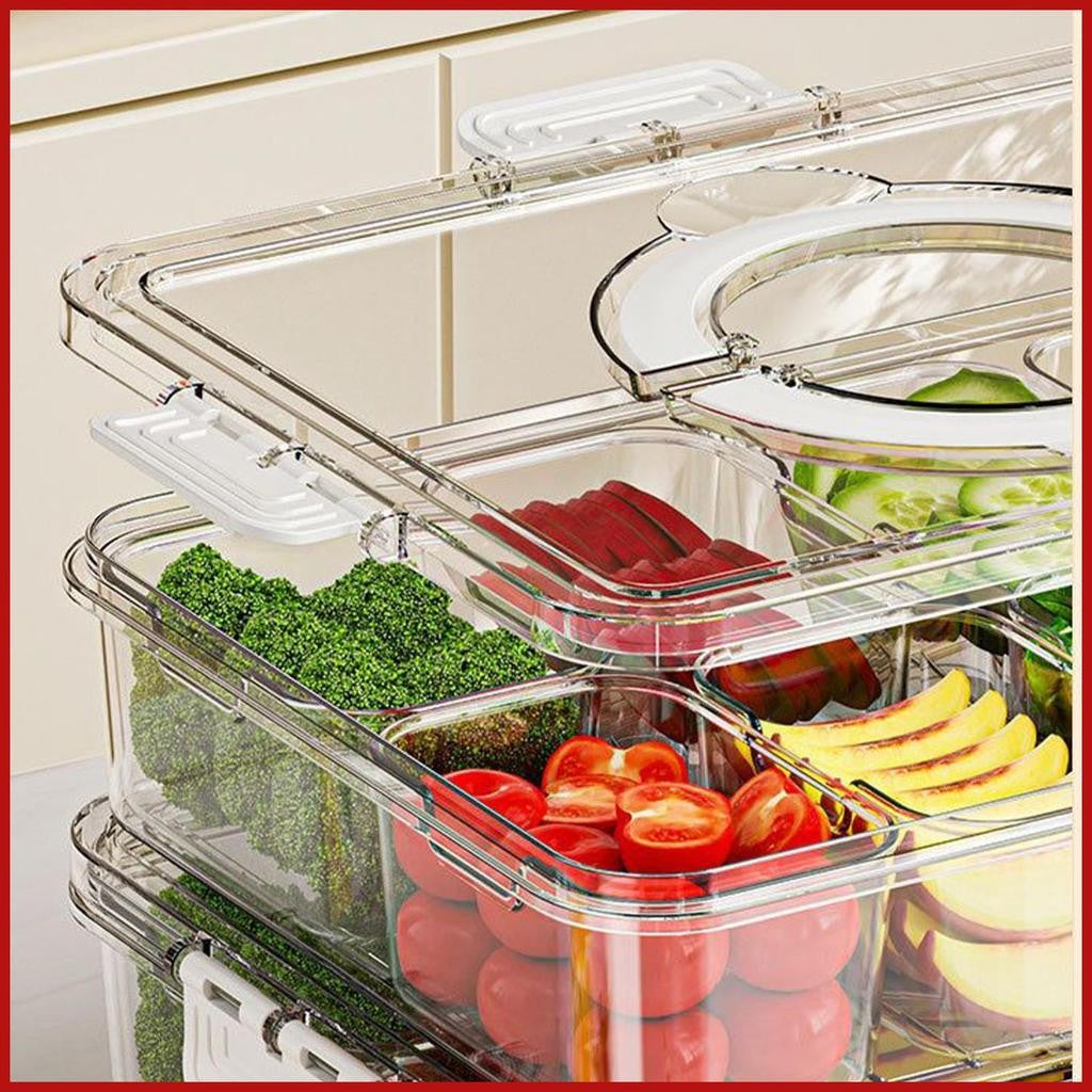 SnackSpin™ 8-Grid Divided Serving Tray