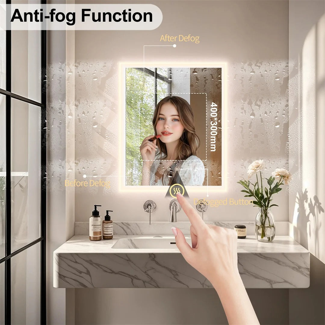 Backlit LED Rectangle Vanity Mirror