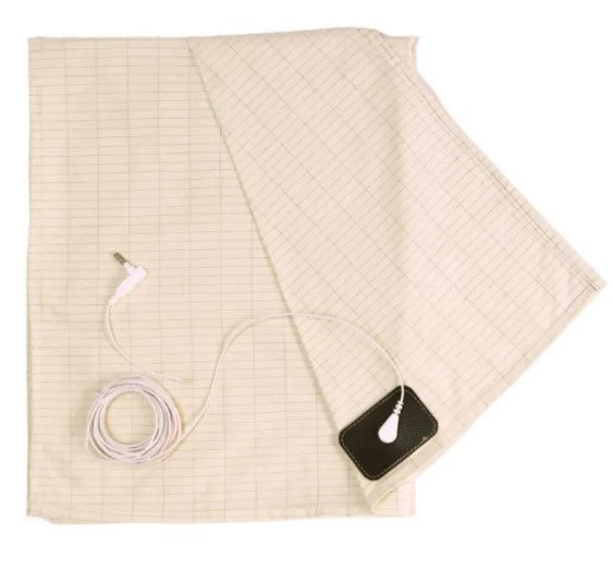 Grounding Bed Sheet — Silver Fiber, Antibacterial & Anti-Static