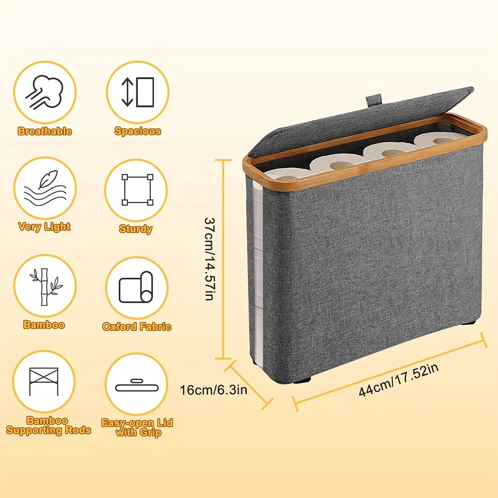 Freestanding Toilet Paper Storage Holder
