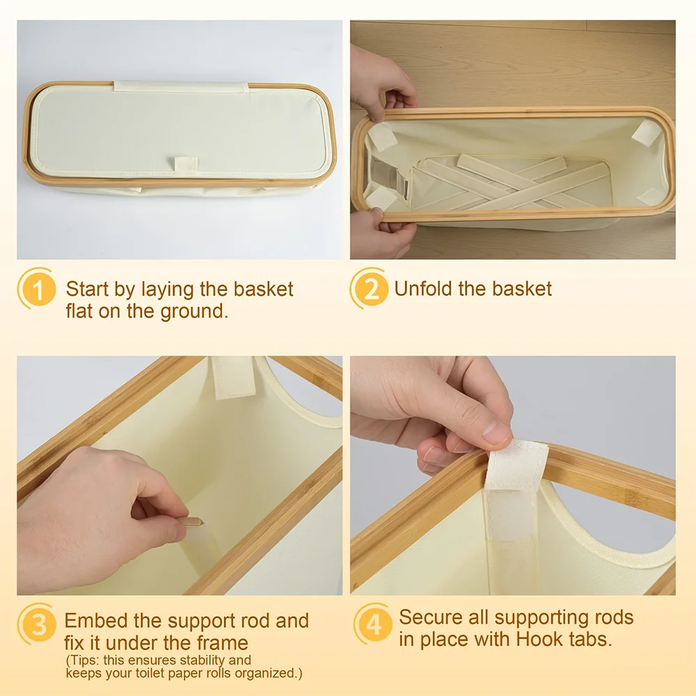 Freestanding Toilet Paper Storage Holder