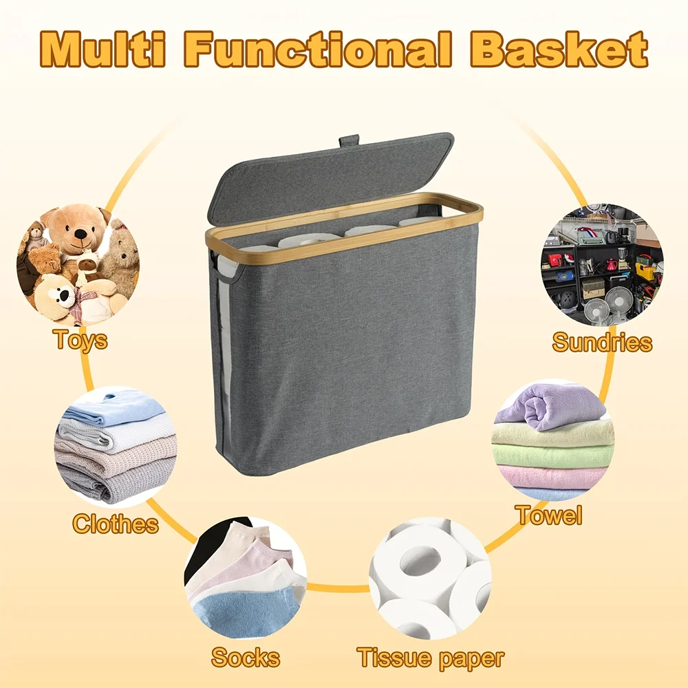 Freestanding Toilet Paper Storage Holder