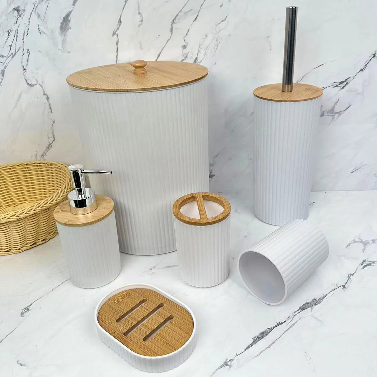 Modern Bathroom Accessories Set