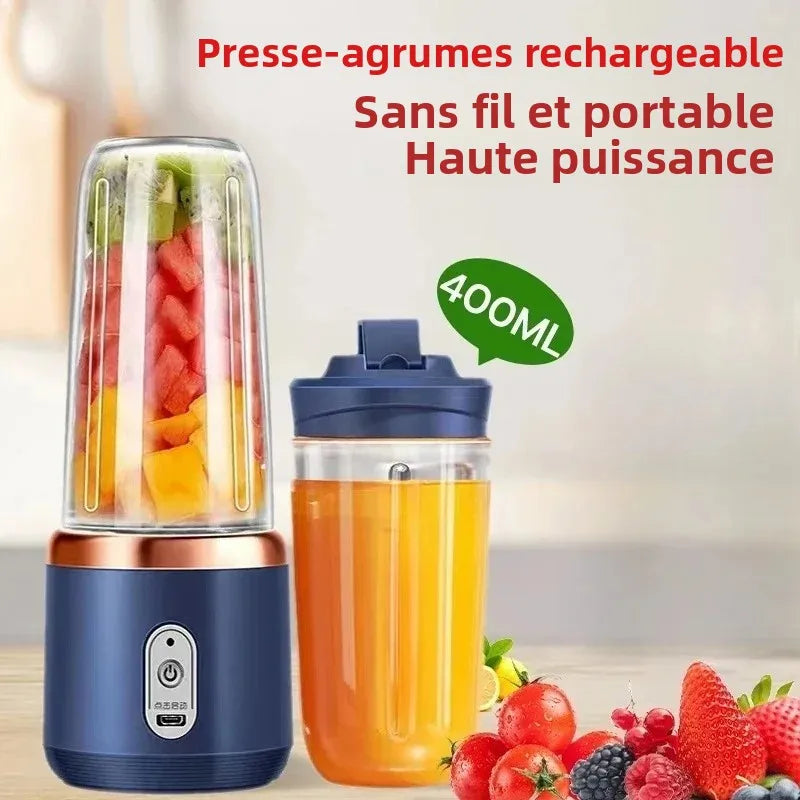 SipBlend™ 400ML Portable USB Travel Blender Cup — Smoothies & Milkshakes On the Go