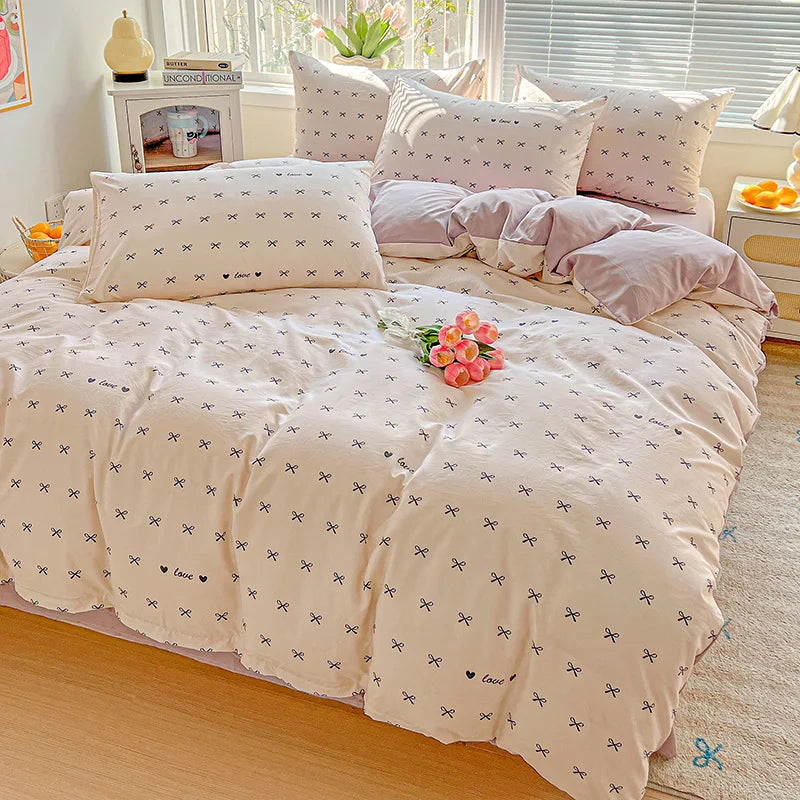 Floral Printed Bedding Set