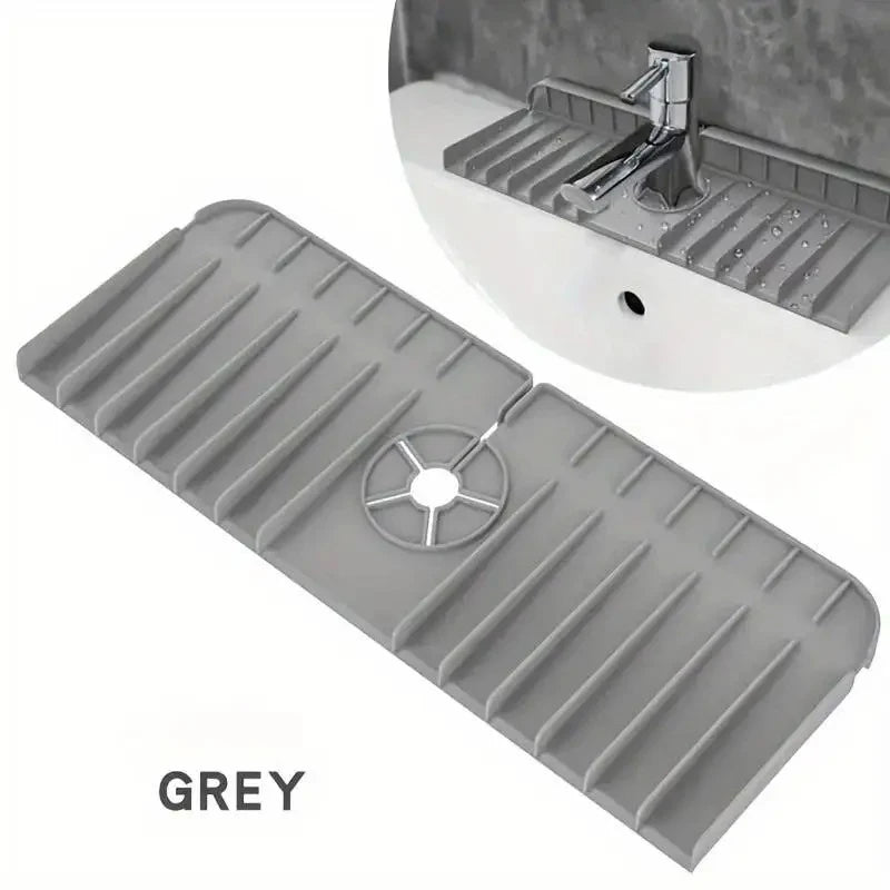 Silicone Sink Faucet Drip Mat