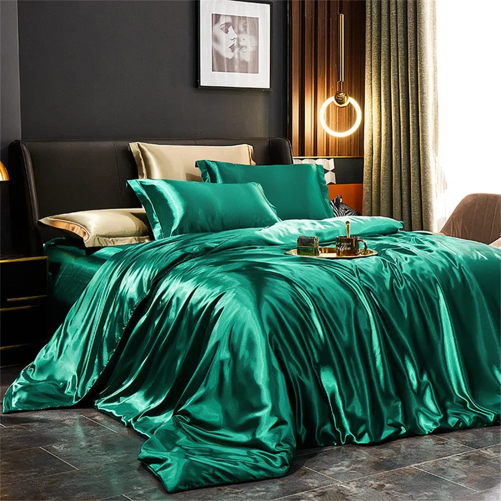 Silk Satin Bedding Set