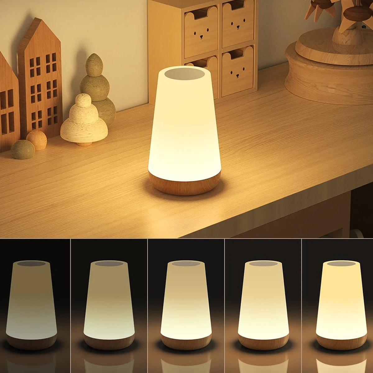 RGB LED Night Light with Remote Control