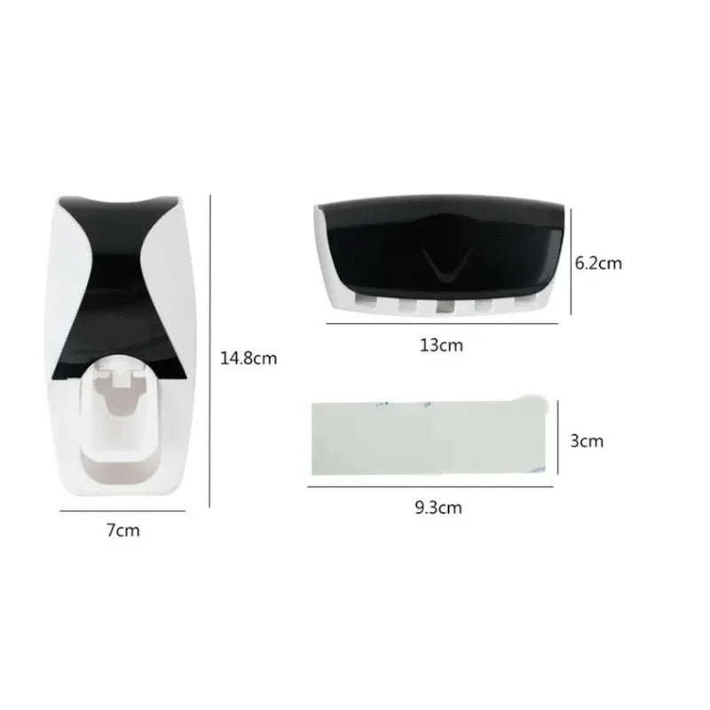 Wall-Mounted Toothbrush Holder Set