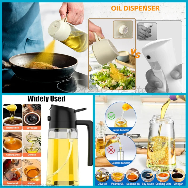 Food-Grade Oil Sprayer & Mister Bottle