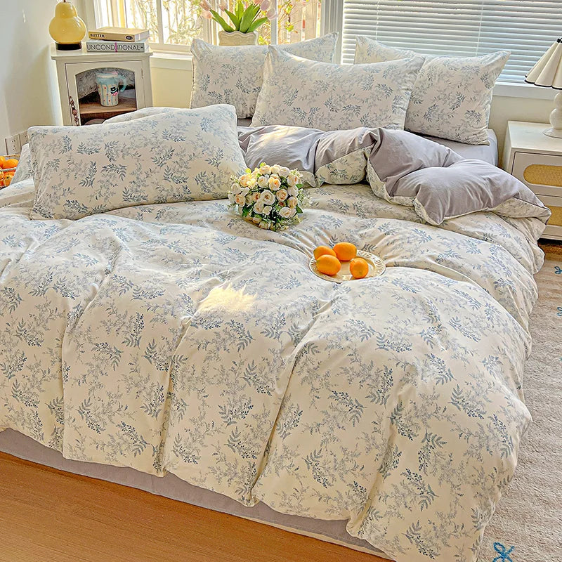 Floral Printed Bedding Set
