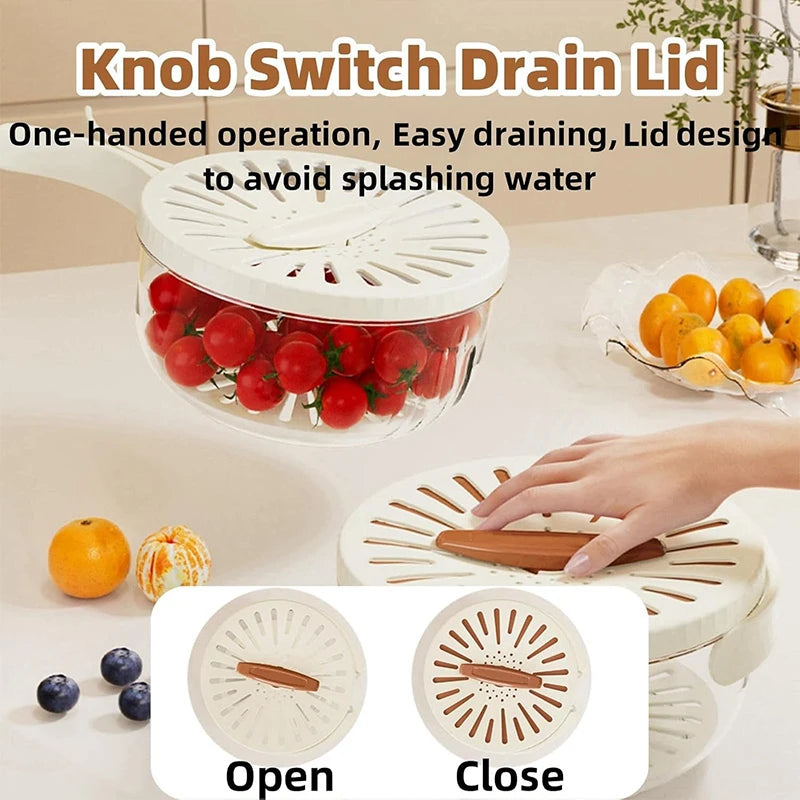 Drain & Store Produce Basket