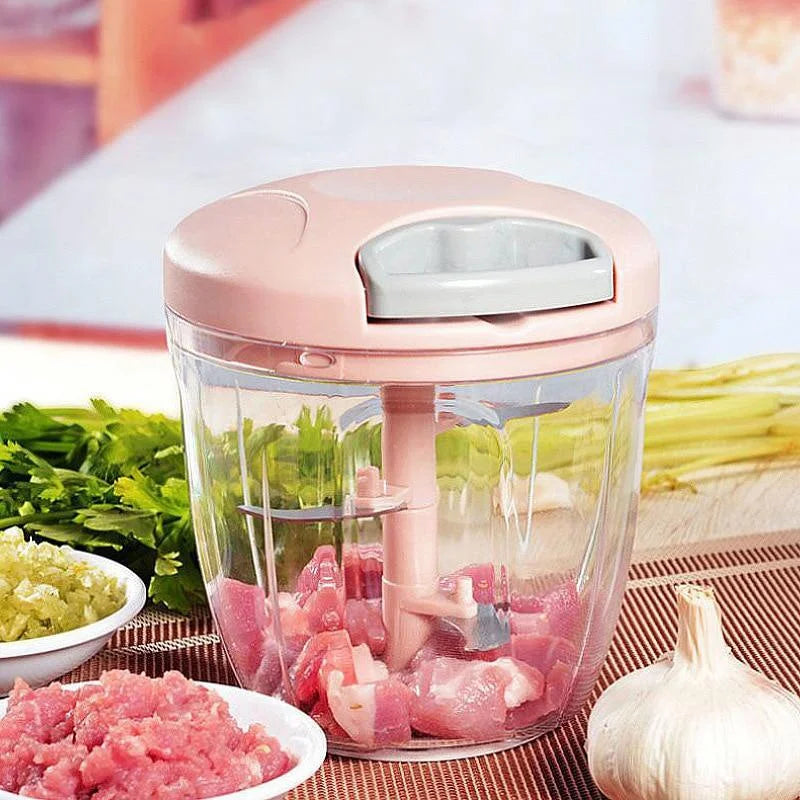 Manual Garlic & Vegetable Food Chopper
