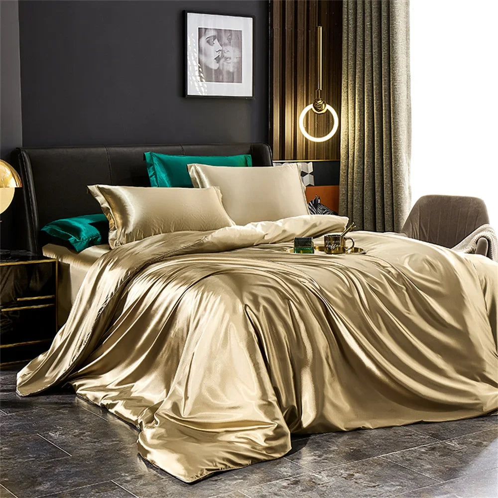 Silk Satin Bedding Set