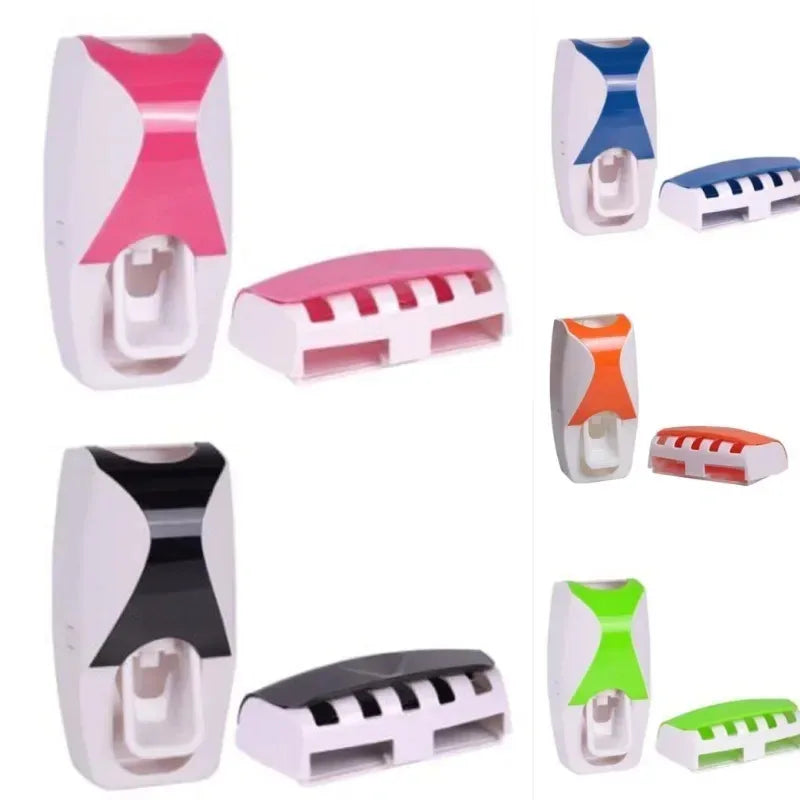 Wall-Mounted Toothbrush Holder Set