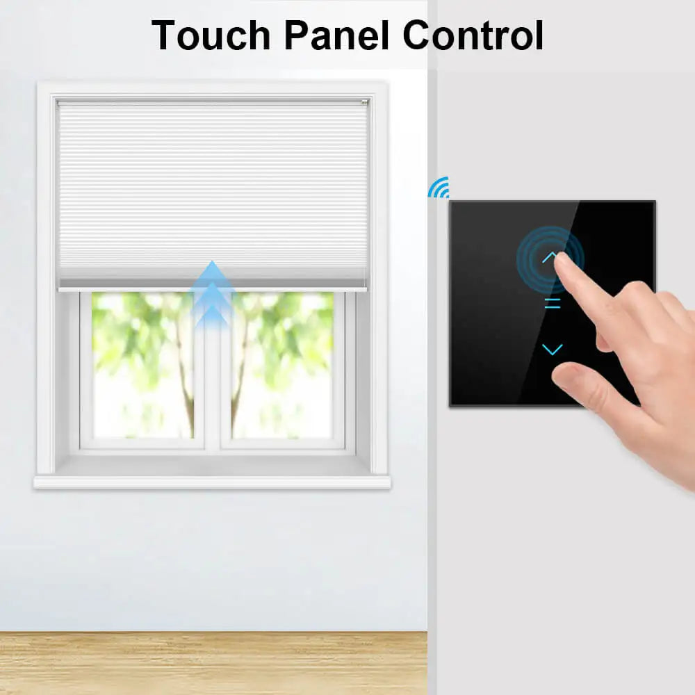 Smart Curtain Switch — WiFi, Voice & App Control
