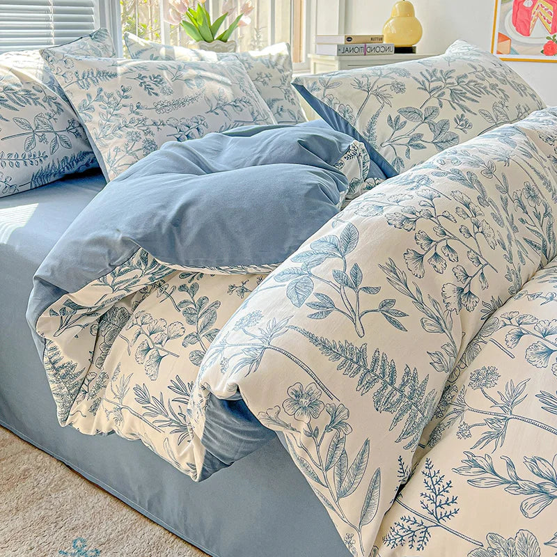 Floral Printed Bedding Set