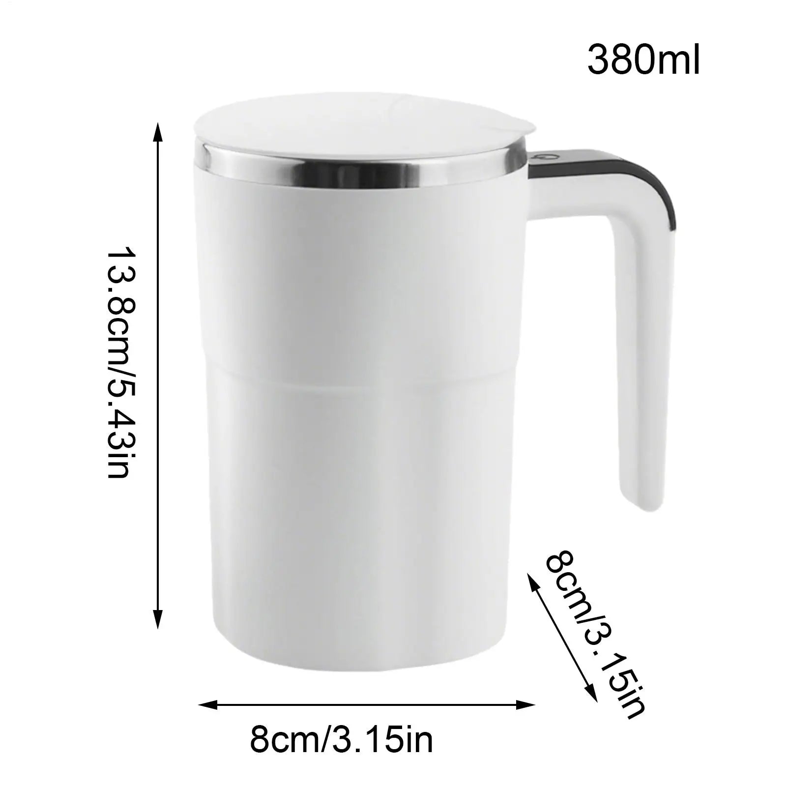 Self-Stirring Electric Coffee Mug