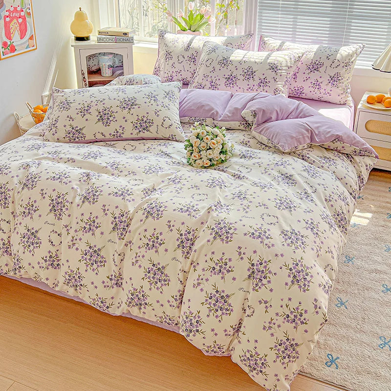 Floral Printed Bedding Set
