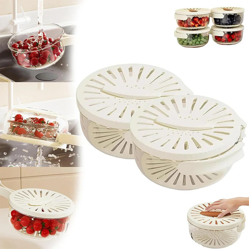 Drain & Store Produce Basket