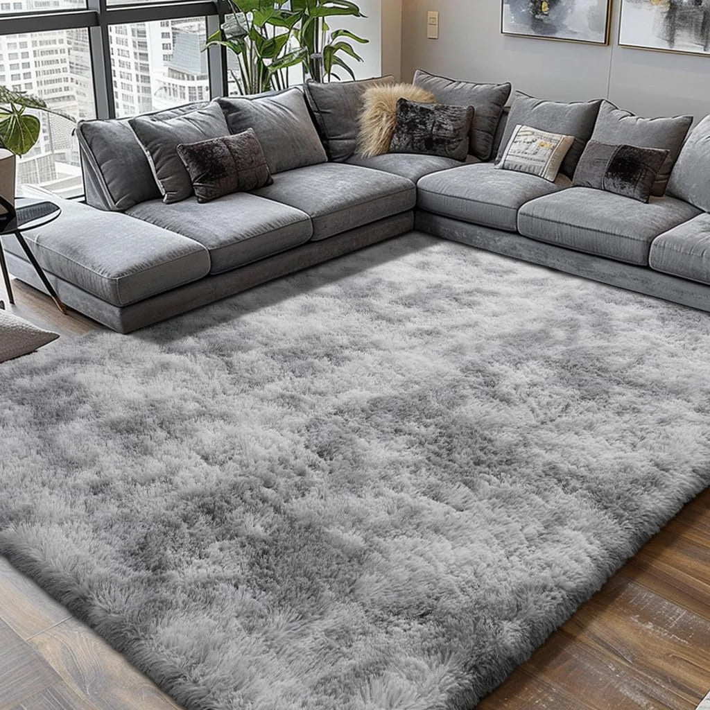 Kavynzo Ultra Soft Puffy Rug For Bedroom Living Room Nursery Carpet