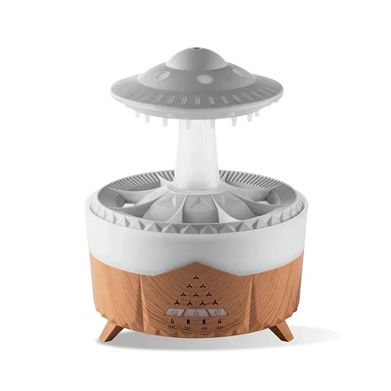 RainDrop™ Cloud Mood Humidifier — Cascading Water Effect with Ambient Light