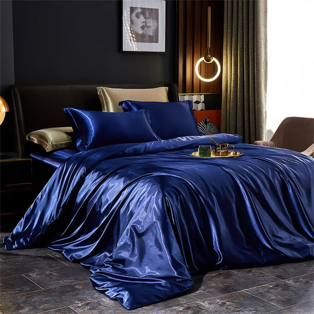 Silk Satin Bedding Set