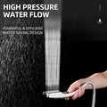 FlowMax™ Square Shower Head — 300-Nozzle High-Pressure Handheld