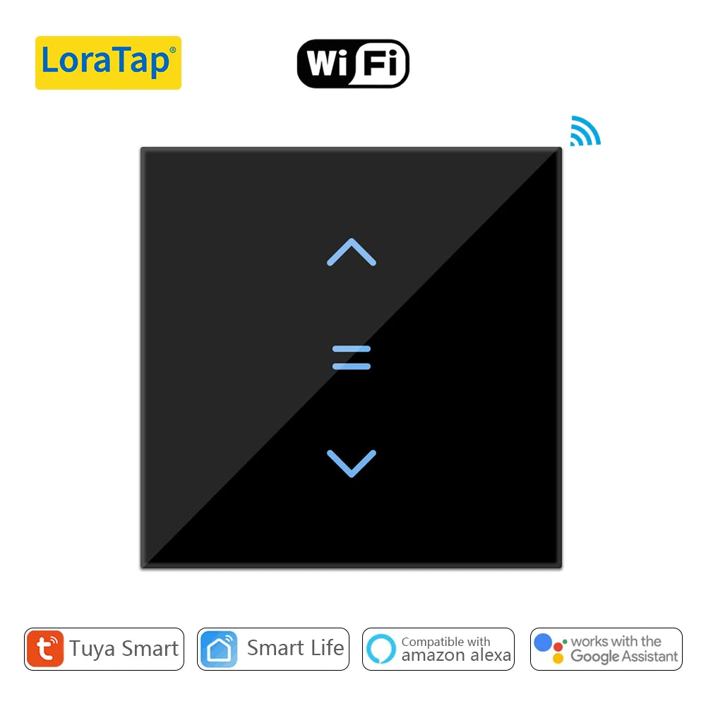 Smart Curtain Switch — WiFi, Voice & App Control