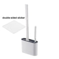 Wall-Mounted Toilet Brush & Holder