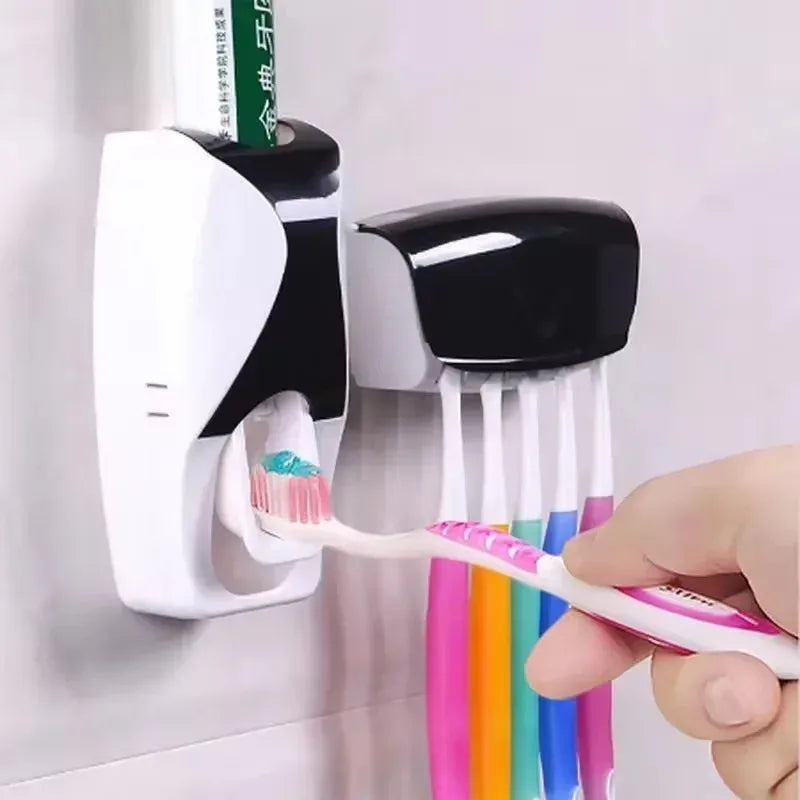Wall-Mounted Toothbrush Holder Set