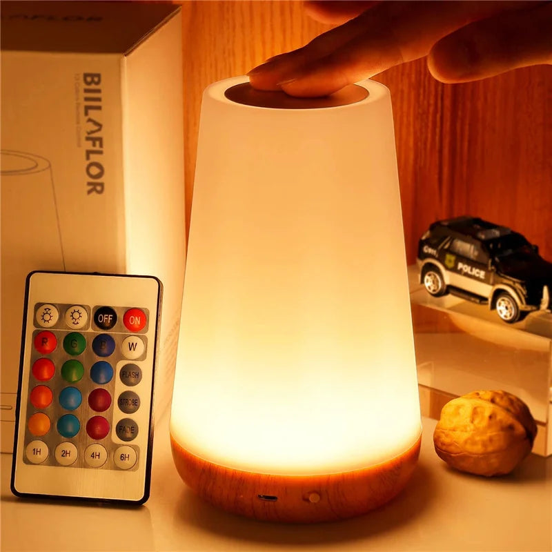 RGB LED Night Light with Remote Control