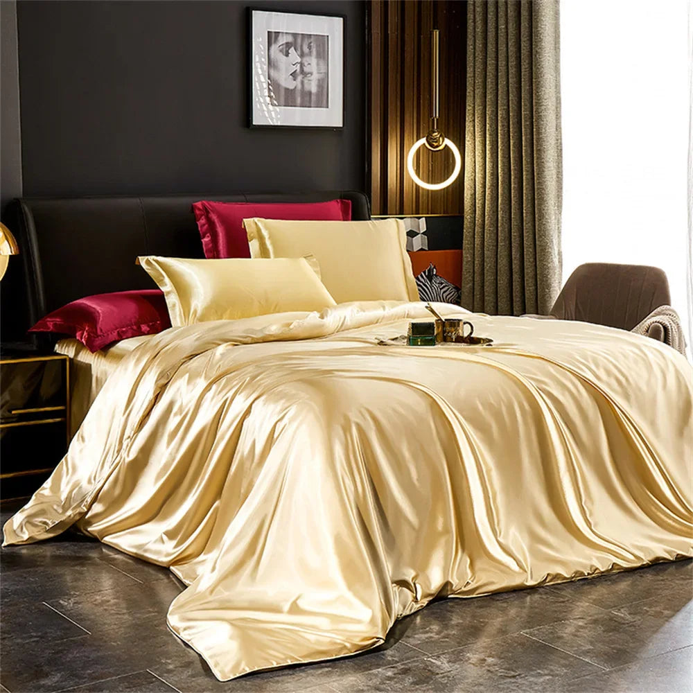 Silk Satin Bedding Set