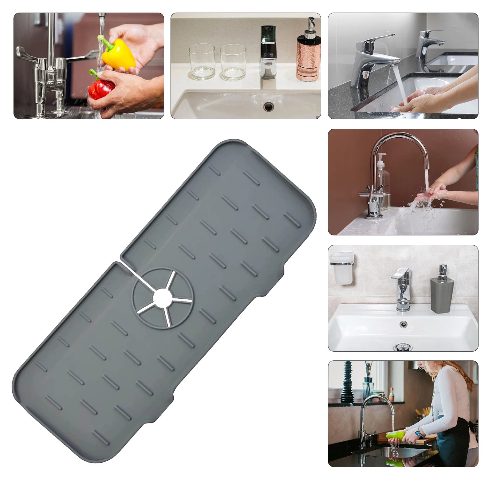 Silicone Kitchen Sink Faucet Pad