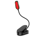 NightRead™ Amber Clip-On Book Light — Blue Light Free, USB-C Rechargeable, Sleep-Safe