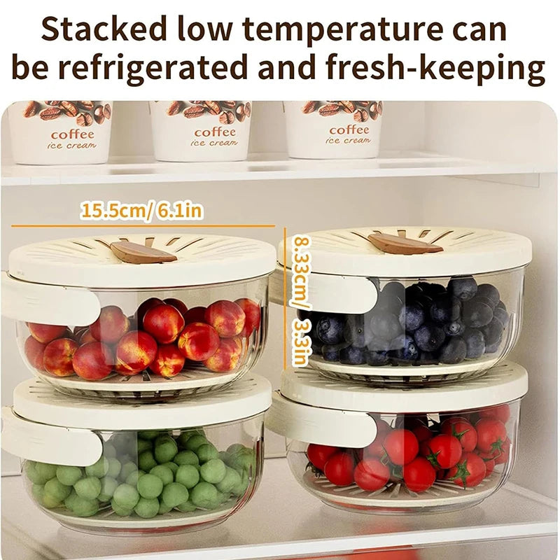 Drain & Store Produce Basket
