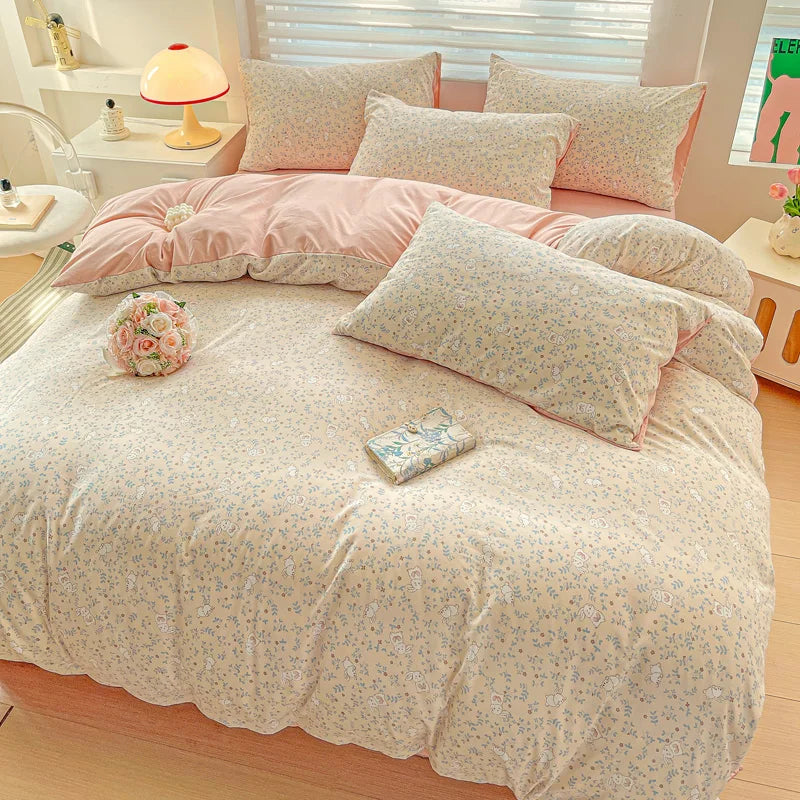 Floral Printed Bedding Set