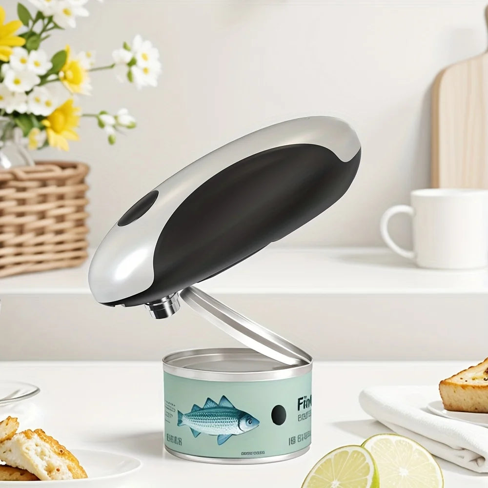 OpenEase™ Cordless Electric Can Opener — USB-C One-Button Automatic