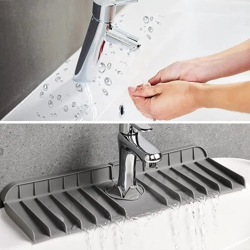 Silicone Sink Faucet Drip Mat