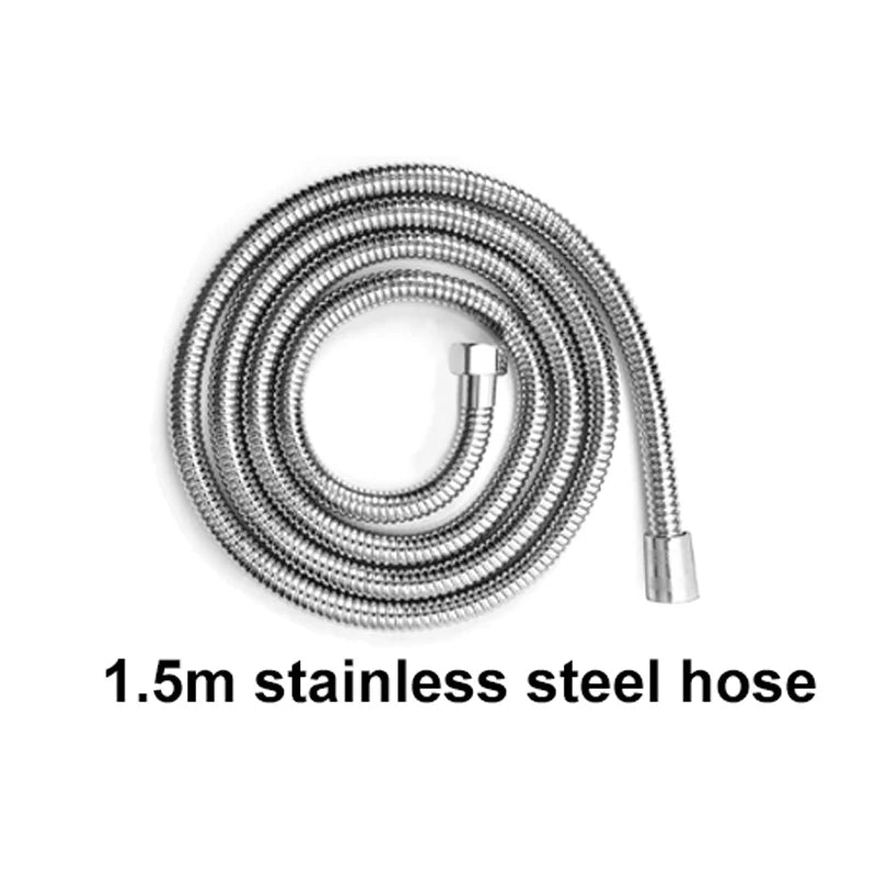 RainFlow™ 12cm Rainfall Shower Head — 8-Mode High-Pressure with Filter