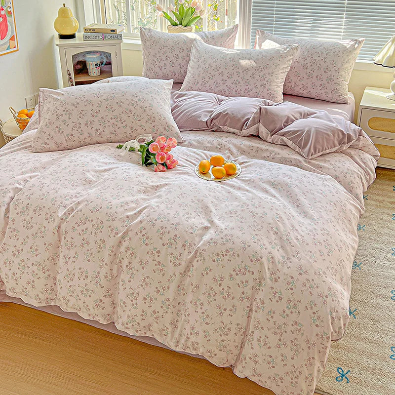 Floral Printed Bedding Set