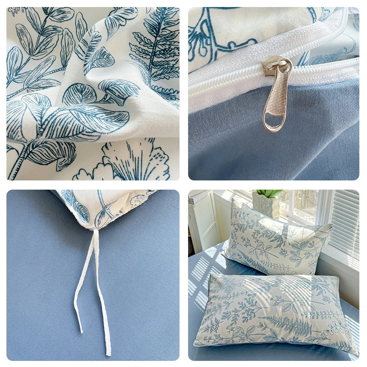 Floral Printed Bedding Set