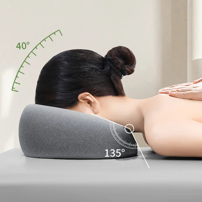 Prone Sleep Pillow — Memory Foam Face-Down Support
