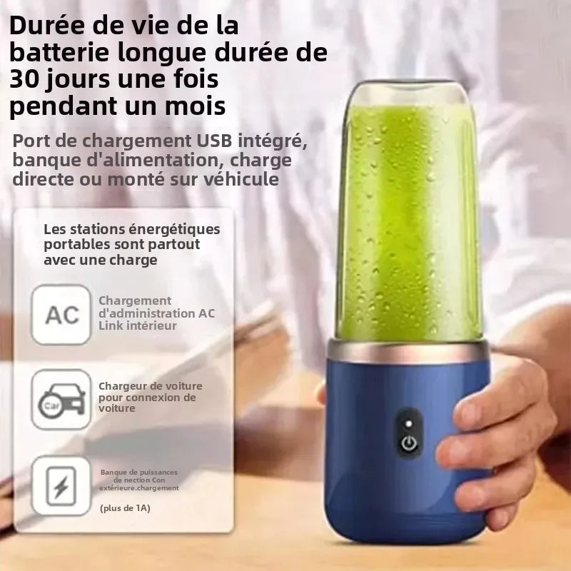 SipBlend™ 400ML Portable USB Travel Blender Cup — Smoothies & Milkshakes On the Go