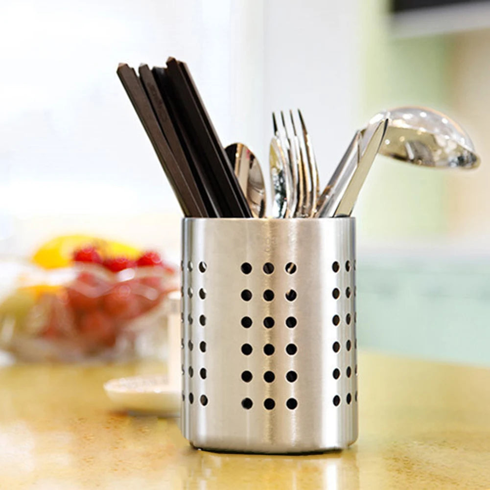 Cutlery & Utensil Drainer Organizer