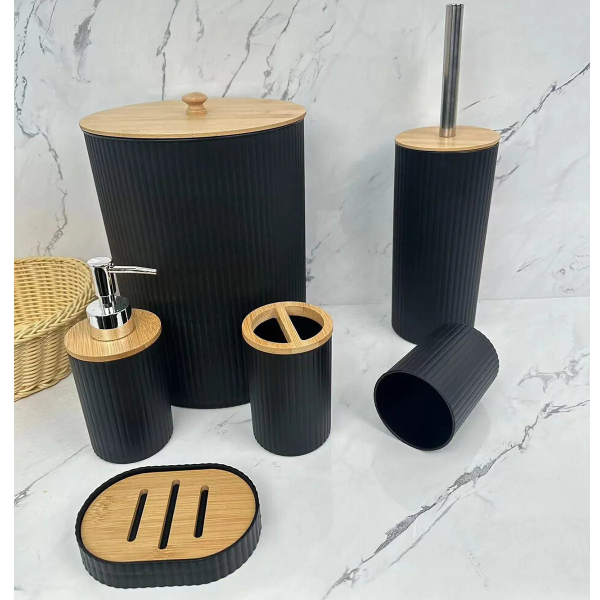 Modern Bathroom Accessories Set