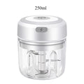ChopMate™ USB Electric Mini Food Chopper — 250ML Garlic, Onion & Vegetable Mincer