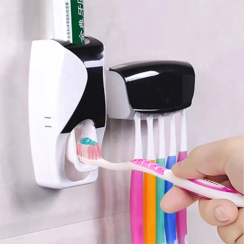 Wall-Mounted Toothbrush Holder Set